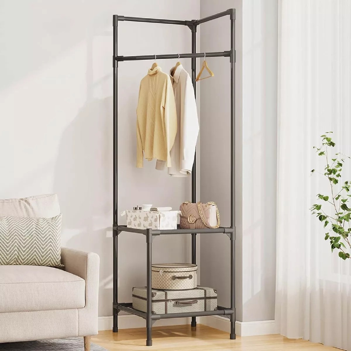 Miniatura 3 de ORGANIZADOR PERCHERO DE ROPA ESQUINERO